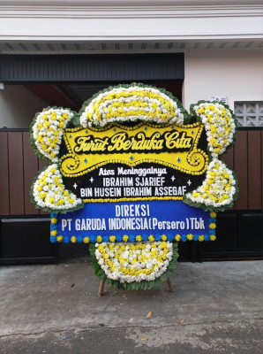 Papan Bunga Duka di Segalamider